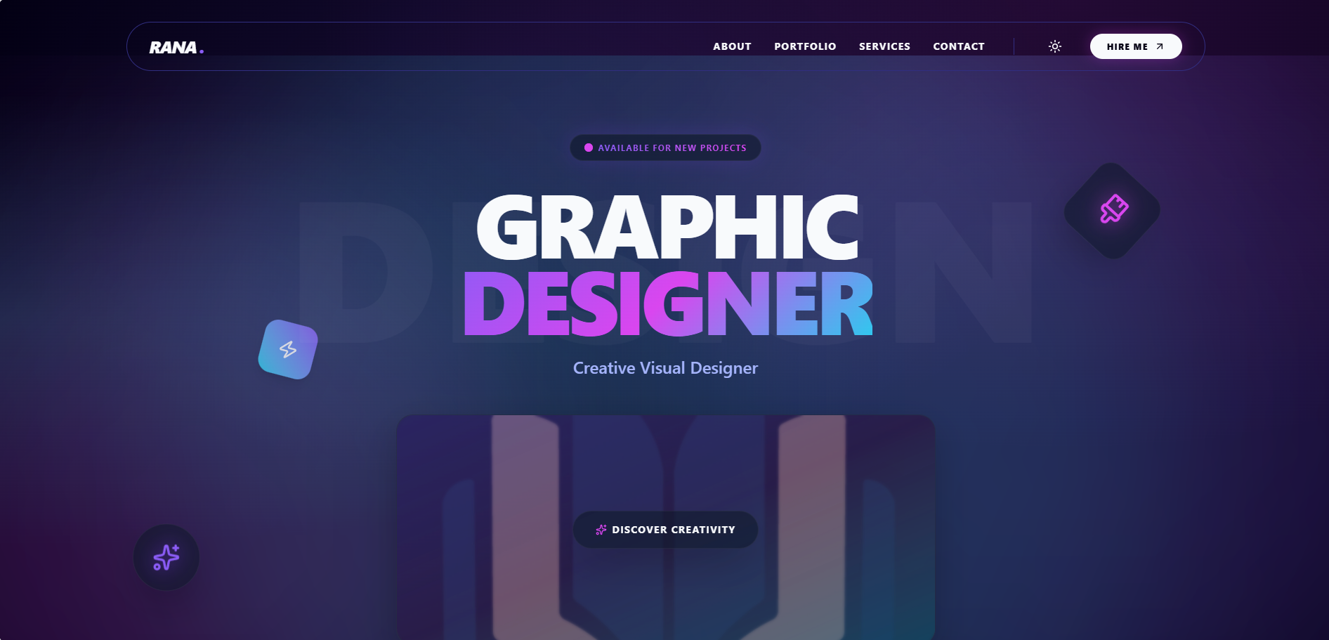 Premium Creative Narrative Portfolio