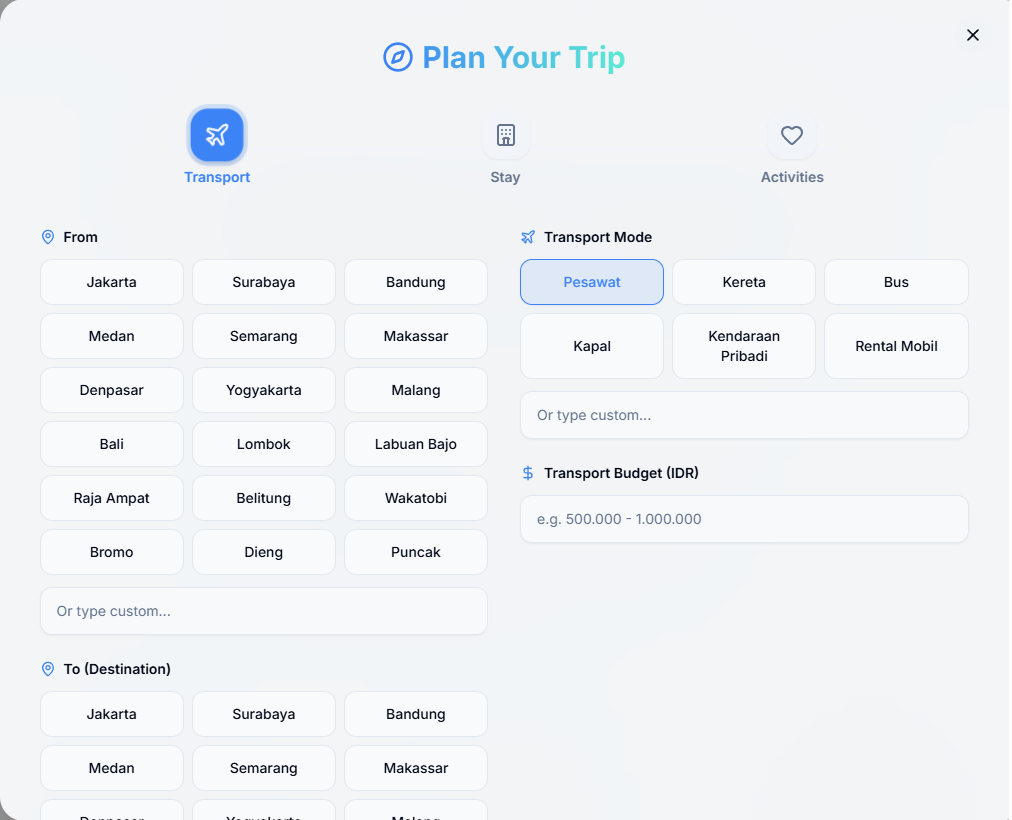 TravelEase : AI Travel Planner