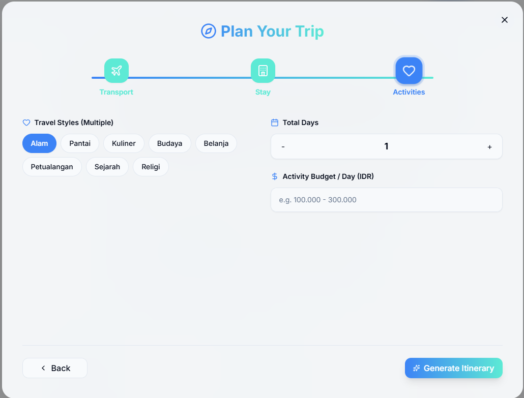 TravelEase : AI Travel Planner